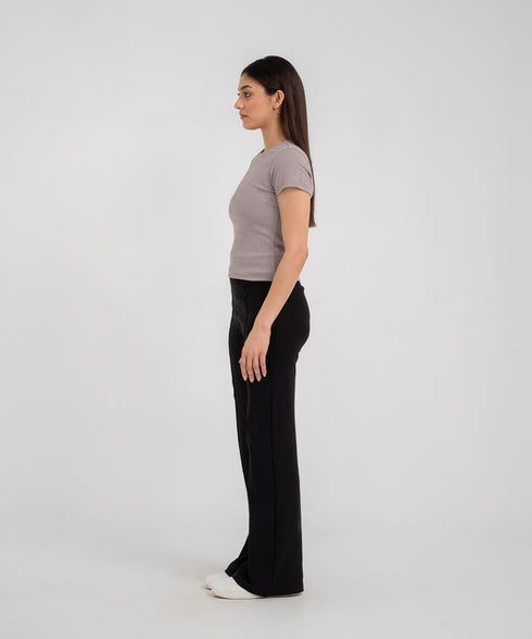 Women's B-Fit Rib Crop Tee